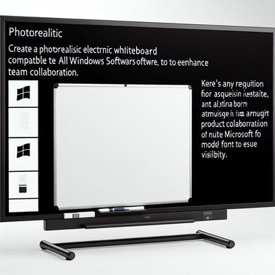 Enhance Your Team Collaboration with Our All Windows Software Compatible Electronic Whiteboard